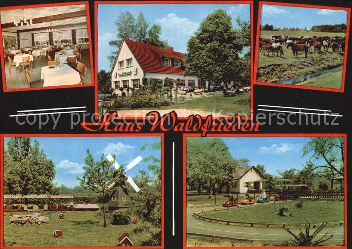 Duelmen Gasthaus Waldfrieden Wildpark Kinder Eisenbahn Maerchenwald