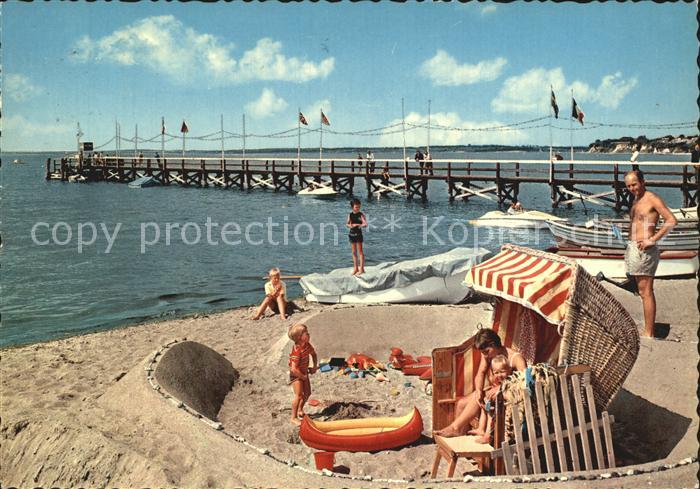 Pelzerhaken Strand Seebruecke