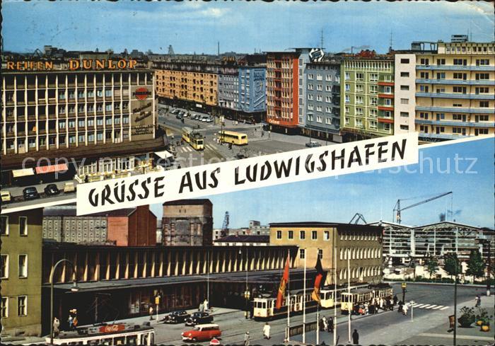 Ludwigshafen Rhein Teilansichten