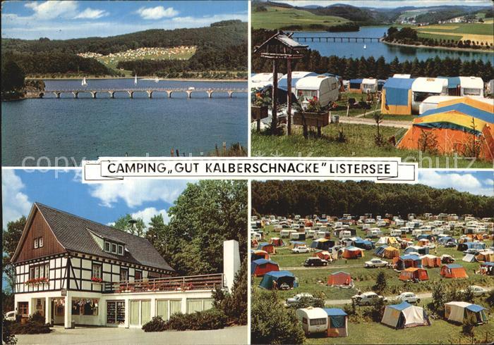 Listersee Camping Gut Kalberschnacke Bruecke Zeltplatz