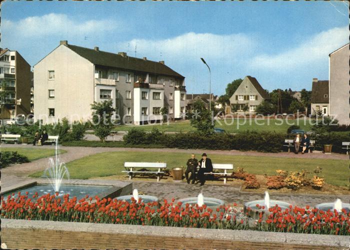 Vluyn Grafschafter Platz Springbrunnen