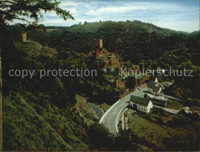 Manderscheid Eifel mit Nieder und Oberburg