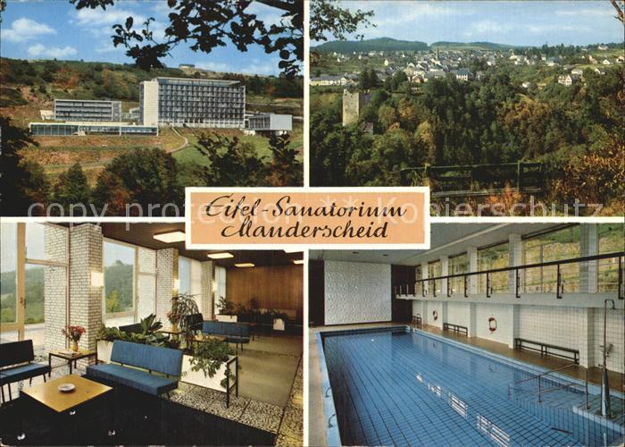 Manderscheid Eifel Eifelsanatorium Aufenthaltsraum Hallenbad