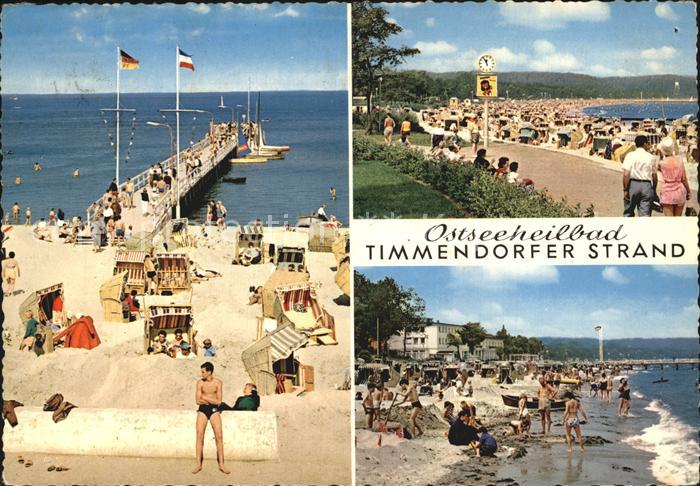 Timmendorfer Strand Seebruecke Strandpartien