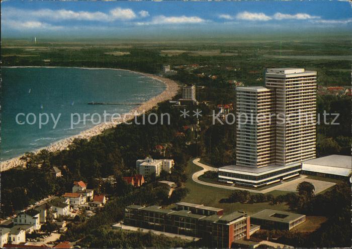 Timmendorfer Strand Fliegeraufnahme Hotel Maritim