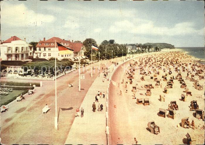 Travemuende Ostseebad Strand Promenade