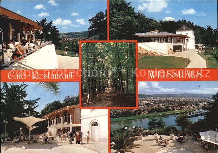 TRIER  CITY Cafe Restaurant Weisshaus Terrasse Moselpartie