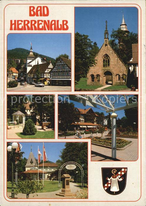 Bad Herrenalb Fachwerkhaeuser Kirche Kurpark Kurhaus