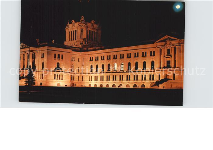 Regina Saskatchewan The Legislative Buildings at night