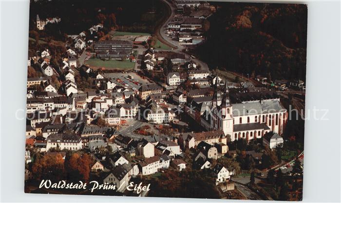 Pruem Eifel Fliegeraufnahme