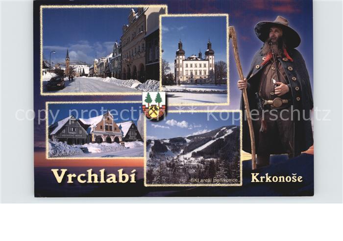Vrchlabi Krkonosska ulice Zamek Muzeum Spravy KRNAP Ski areal Herlikovice