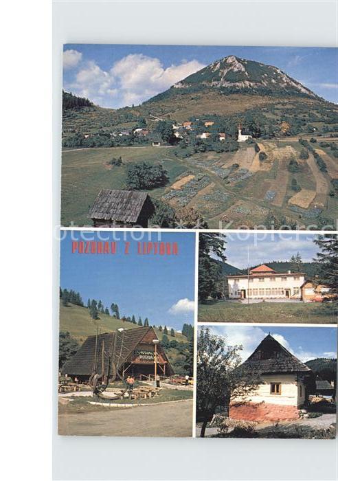 Liptov Liptau Sidorovo v Popredi Vlkolinec Janosikova koliba Zelezno Vlkolinec L