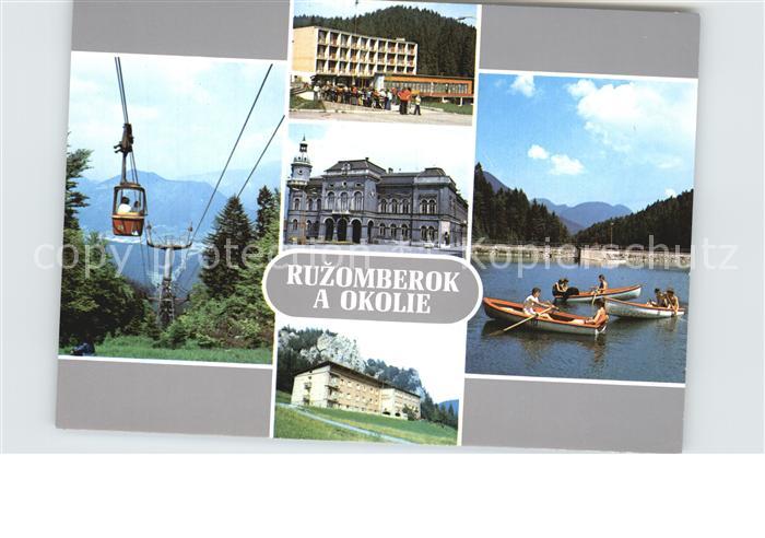 Ruzomberok Rozsahegy Kabinkova lanovka Hotel Hrabovo Mestsky narodny Kupalisko p