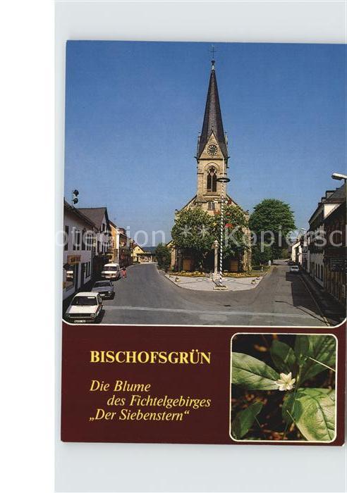 Bischofsgruen Kirche Siebenstern Blume