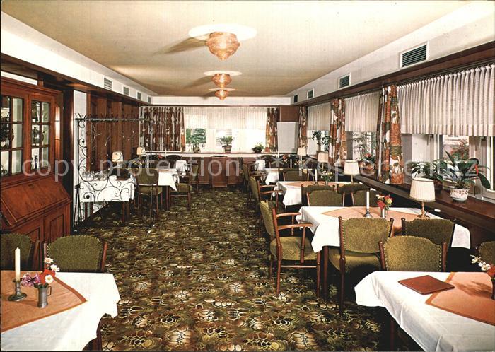 Boedefeld Gasthof Hotel Pension Albers Speiseraum