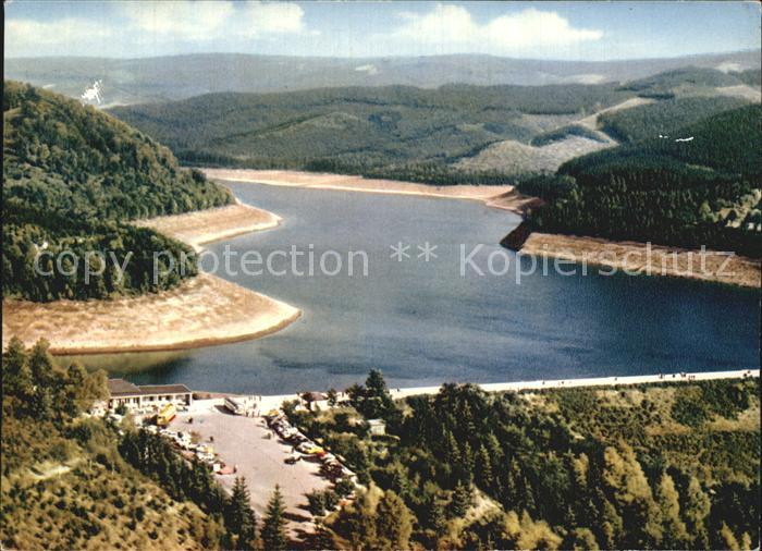 Osterode Harz Fliegeraufnahme Soeseltalsperre
