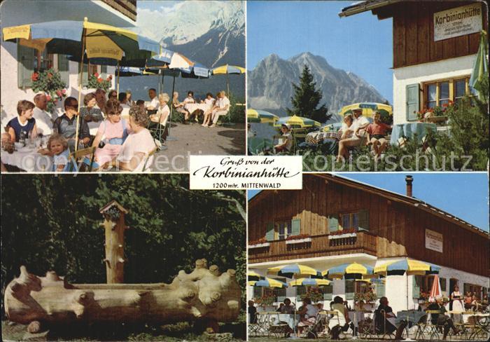 Mittenwald Bayern Korbinianhuette Kranzberg