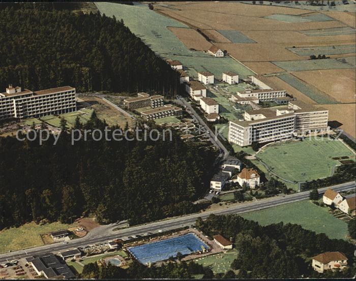 Bad Driburg Sanatorium Fliegeraufnahme