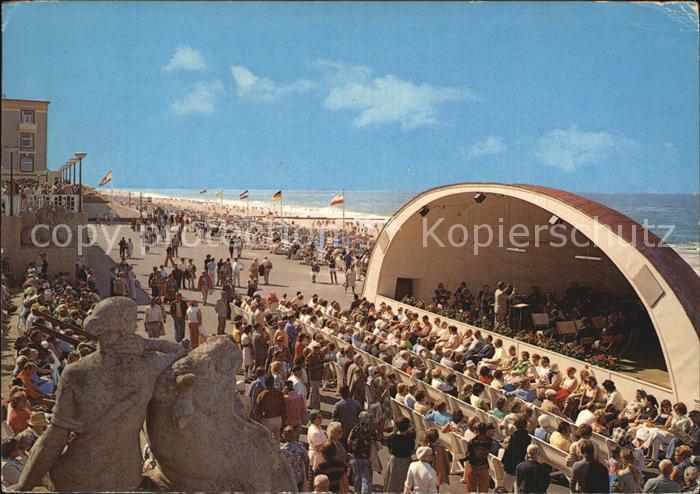SYLT Insel Schleswig-Holstein Kurpromenade Westerland