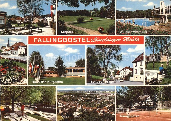 Fallingbostel Waldschwimmbad Soltauer Strasse Haus des Kurgastes