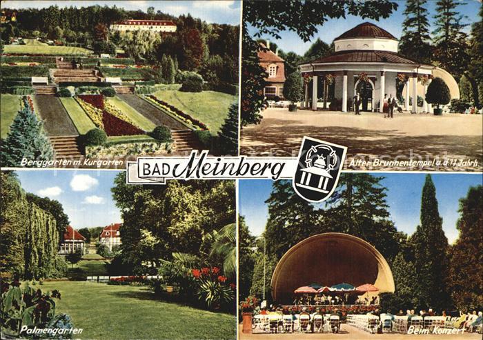 Bad Meinberg Brunnentempel Berggarten Palmengarten