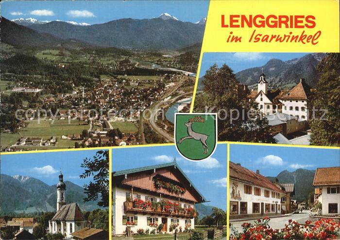 Lenggries Kirche Panorama