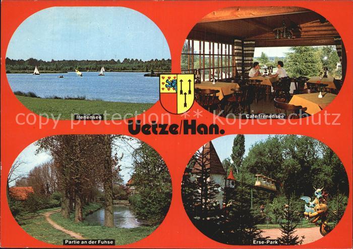 Uetze Irenensee Partie an der Fuhse Erse Park Cafe