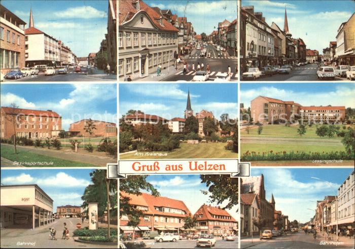 Uelzen Lueneburger Heide Bezirkssportschule Bahnhof Am Kreishaus