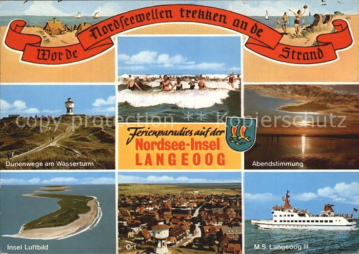 Langeoog Nordseebad M.S. Langeoog II. Wasserturm