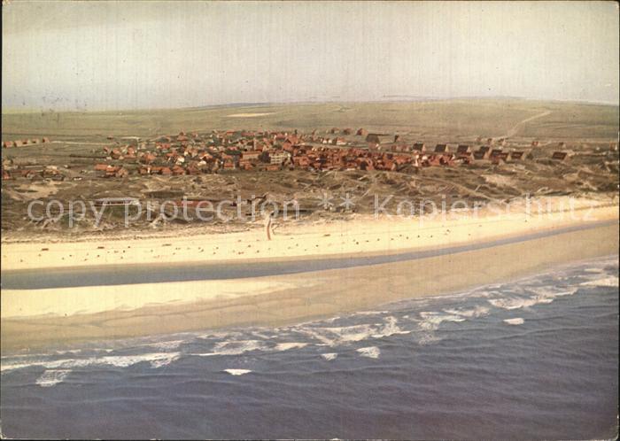 Langeoog Nordseebad Fliegeraufnahme