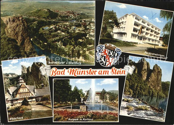 Bad Muenster Stein Ebernburg Parksanatorium Rheingrafenstein Baederhaus