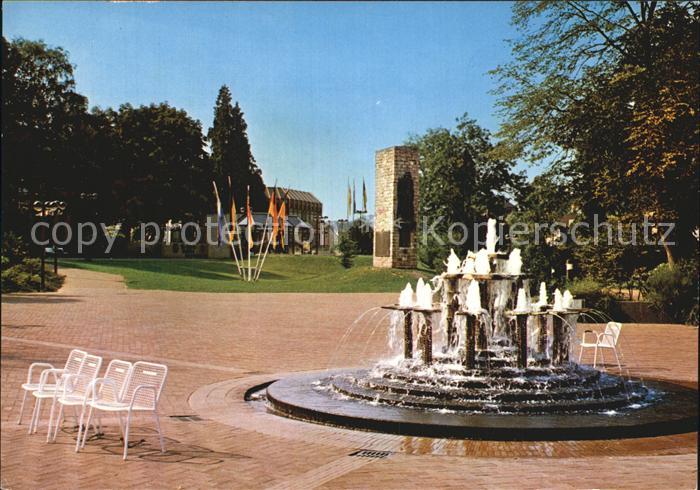 Gerolstein Rheinland-Pfalz Brunnenplatz