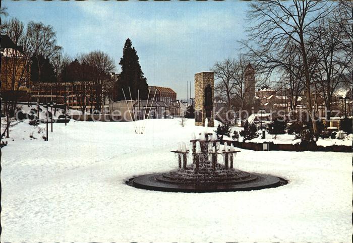 Gerolstein Rheinland-Pfalz Brunnenplatz