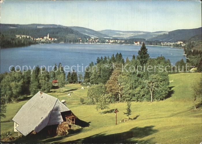 TITISEE Schwarzwald BW Seehaeusle