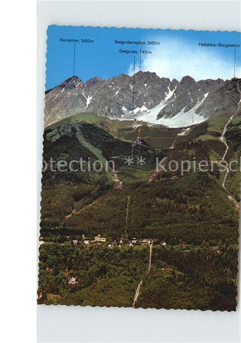 Innsbruck Seegrubenspitze Hafelekar-Bergstation