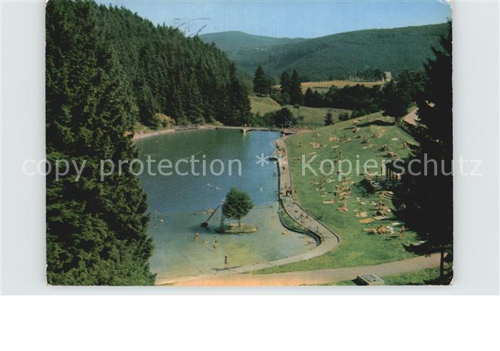 Brilon Hochsauerlandkreis NRW Freibad Gudenhagen