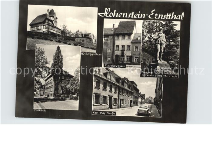 Hohenstein-Ernstthal Poliklinik Karl-May-Strasse HO-Berggasthaus
