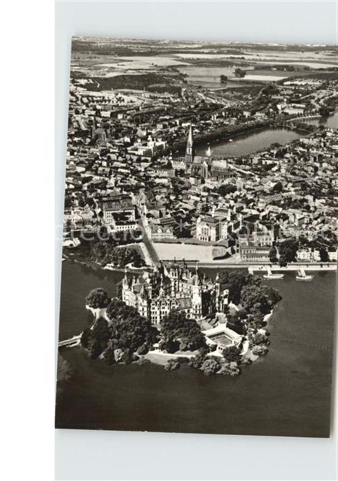 Schwerin Mecklenburg Fliegeraufnahme