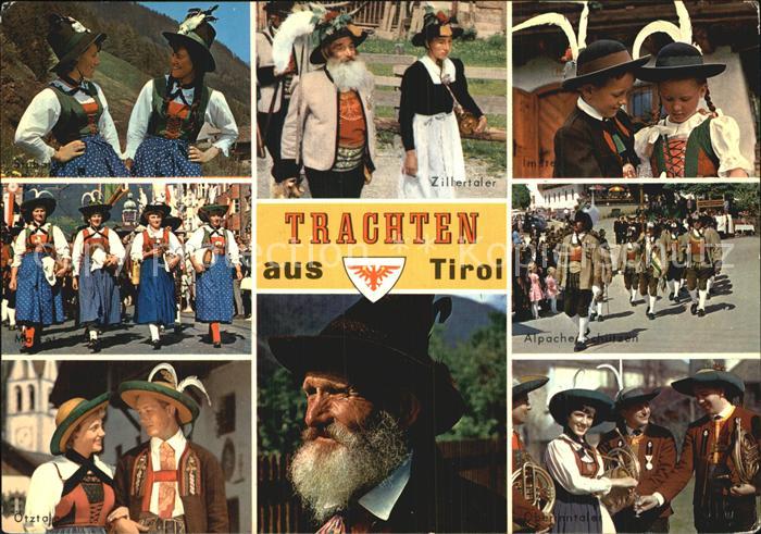 Trachten Tirol Zillertal Ötztal Stubaital Oberinntal