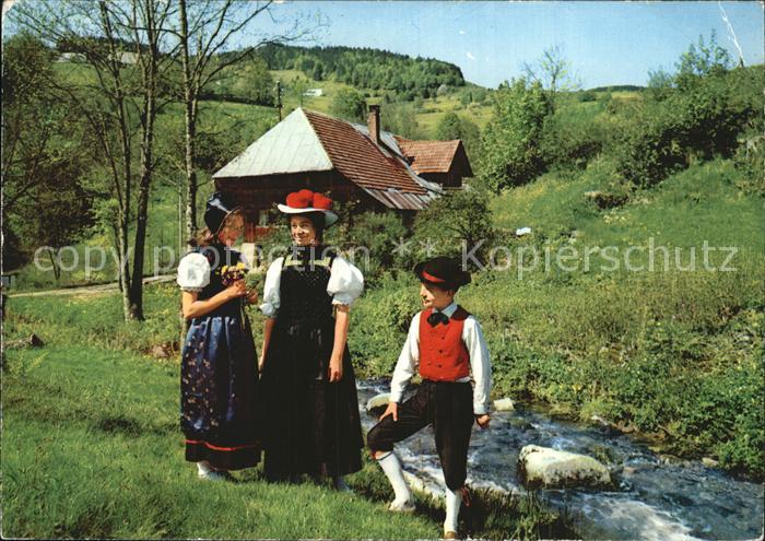 Trachten Schwarzwald Schwarzwaldhaus