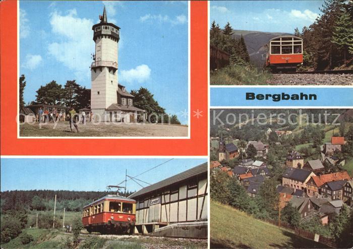 Bergbahn Oberweissbach Froebelturm Cursdorf Mellenbach-Glasbach