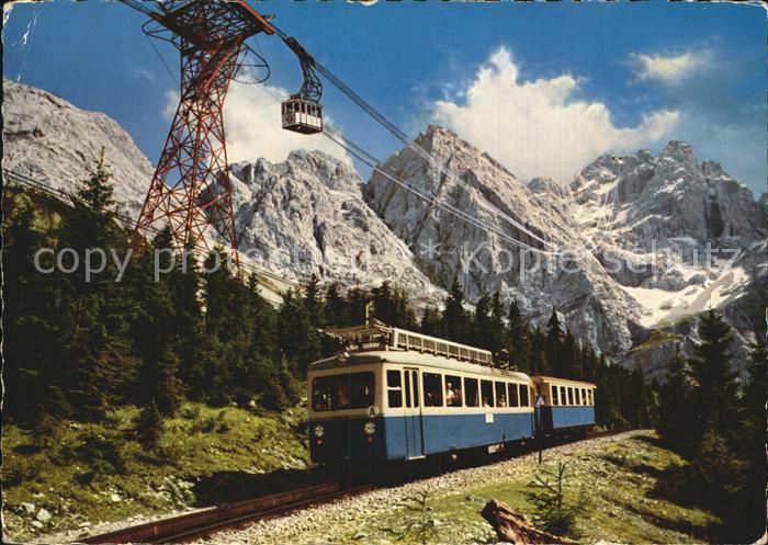 Zahnradbahn Seilbahn Bayerische Zugspitzbahnen Zugspitzgipfel
