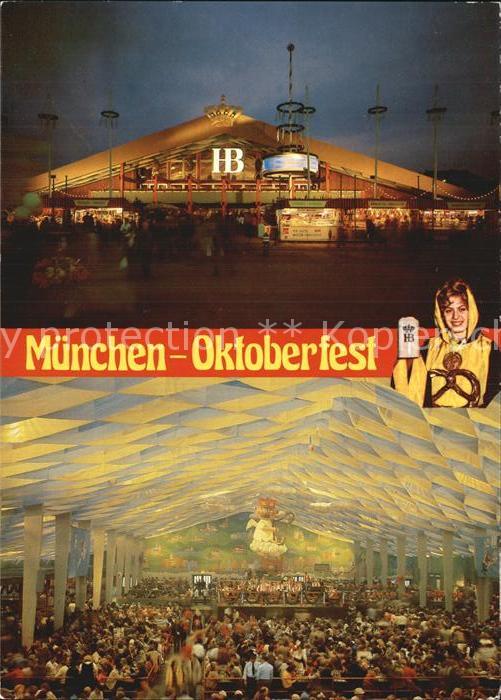 Oktoberfest Muenchen Hofbraeu-Festzelt Muenchner Kindl