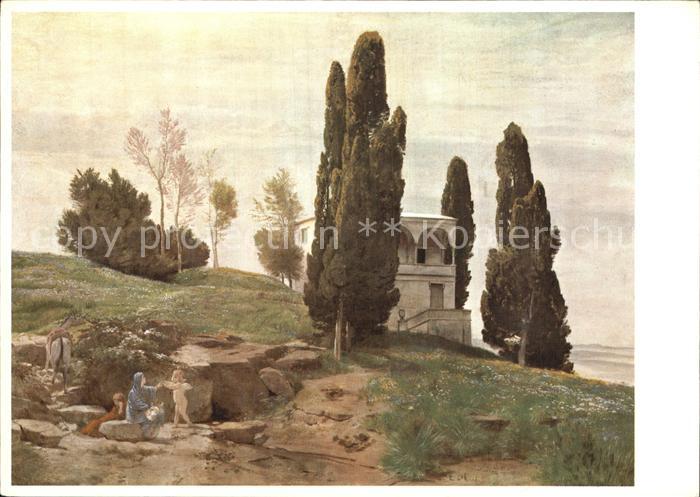 Boecklin Arnold Ruhe auf der Flucht nach aegypten 1868