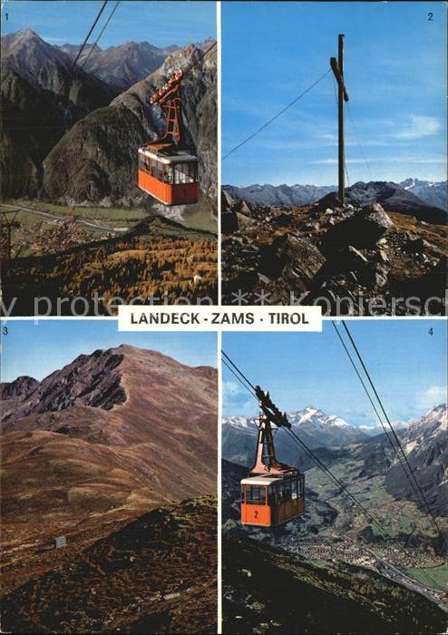 Seilbahn Venet Landeck Zams Gipfelkreuz Hoher Riffler