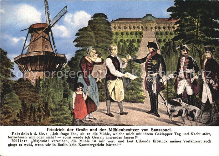 Windmuehle Potsdam Friedrich der Grosse Sanssouci