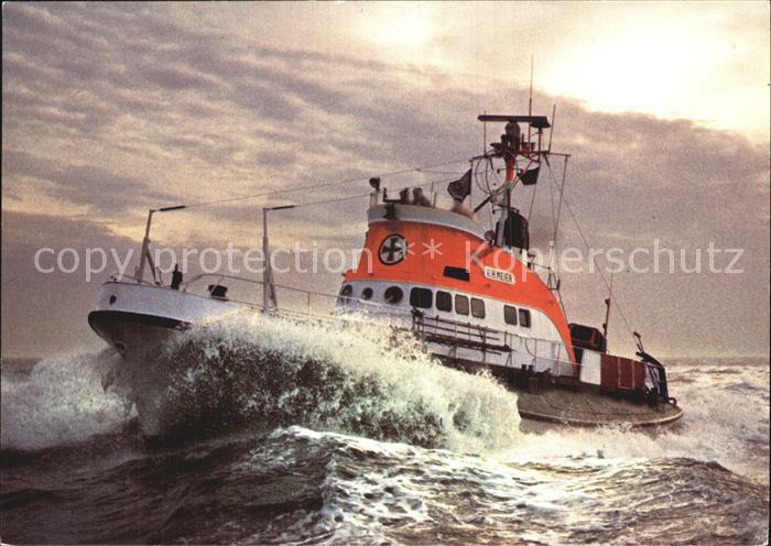 Motorboote Seenotkreuzer mit Tochterboot Theodor Heuss Hamburg