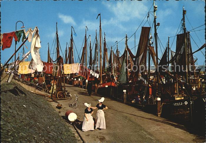 Segelboote Volendam Trachten