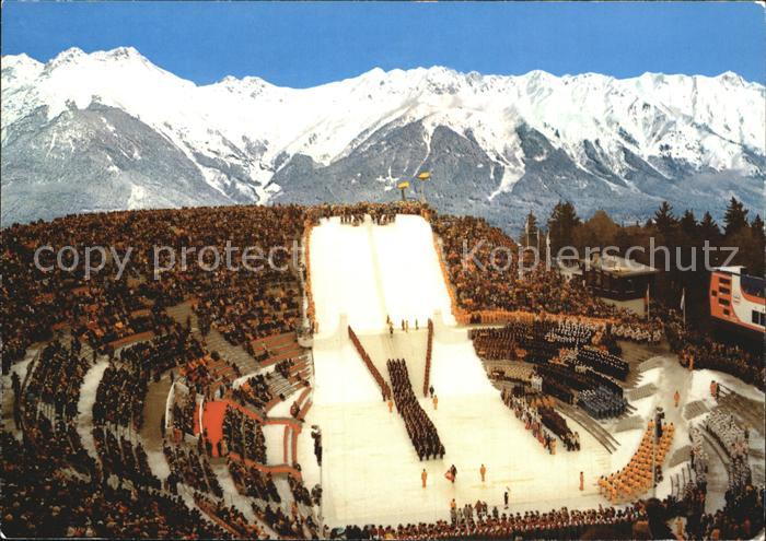 Ski-Flugschanze Sprungstadion Bergisel Innsbruck