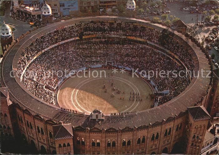 Stierkampf Corrida de Toros Fliegeraufnahme